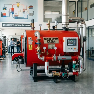 MRK 140 KW - 590 KW Kalorifer Kazanı